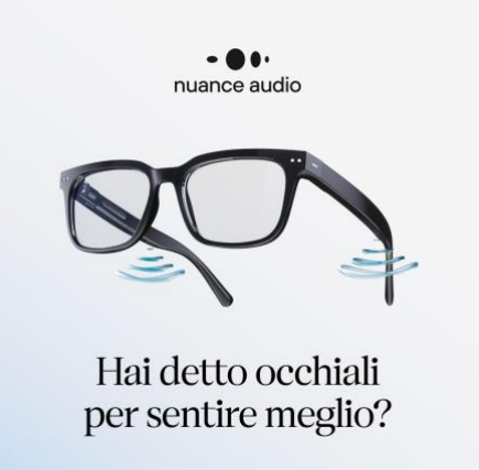 Occhiali audio